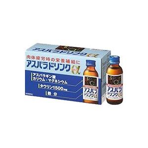 アスパラドリンクα 10本入×10箱　肉体疲労時の栄養補給に アスパラドリンクα 明瞭 10本入×10箱 肉体疲労時の栄養補給