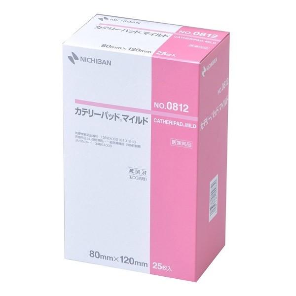 カテリーパッド　マイルド　８０ｍｍ×１２０ｍｍ　Ｎｏ．０８１２　25枚