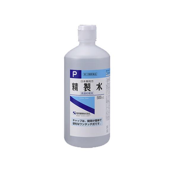 【第3類医薬品】精製水Ｐ（ワンタッチ式）　５００ｍＬ