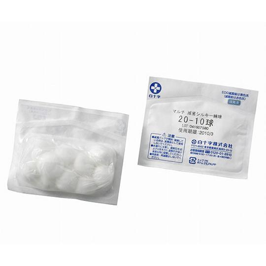 マルチ滅菌シルキー綿球　１４７８１　１４−１０球　４０袋