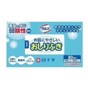 サルバ　お肌にやさしいおしりふき　80枚入