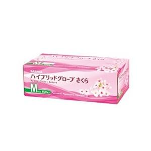 ハイブリッドグローブさくら M 53519 150枚 : ケンコージョイ