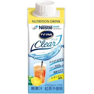 ネスレ日本 アイソカルクリア レモンティー風味 200mL 単品販売 : 介護