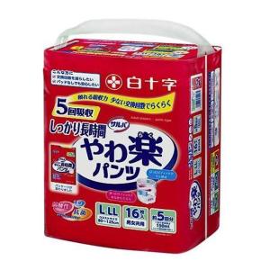 ≪送料無料≫サルバ やわ楽パンツしっかり長時間  男女共用 L-LLサイズ　16枚×3個セット｜kenjoy