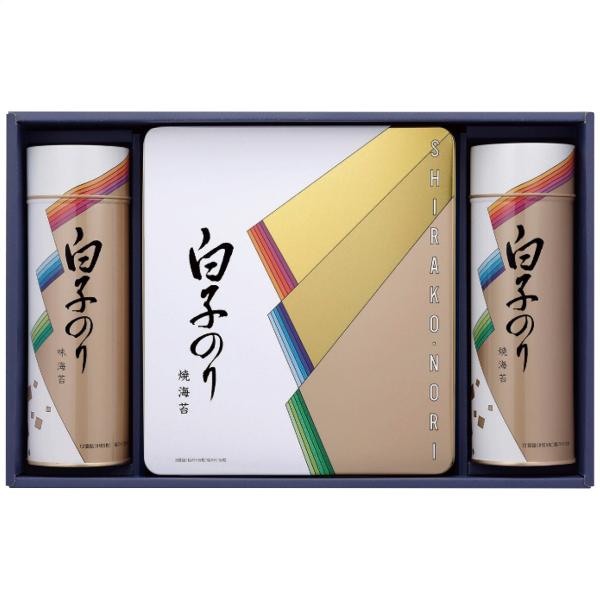 割引商品　送料無料　2024年お中元おすすめ　白子のり　のり詰合せ（SA-500）゛○3