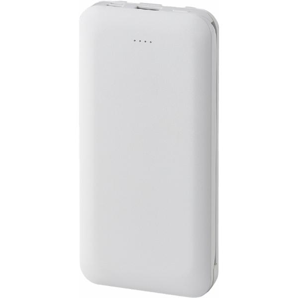 3%OFF　4ケーブル モバイルバッテリー10,000mAh（6187）○5