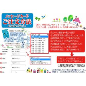 無料 新築内祝い用メッセージカード (当店でお...の詳細画像1