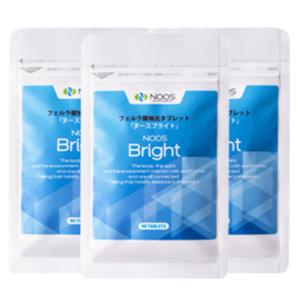 正規販売店 フェルラ酸含有 サプリ ヌースブライト 90粒 3個セット ネコポス発送 フェラル酸