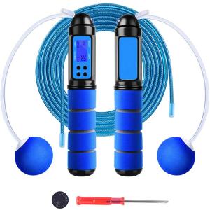 2WAY 縄跳び トレーニング用 エアなわとび ダイエット