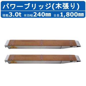 日軽金アクト パワーブリッジ 40t 4本セット アングル式 NP40-29 木
