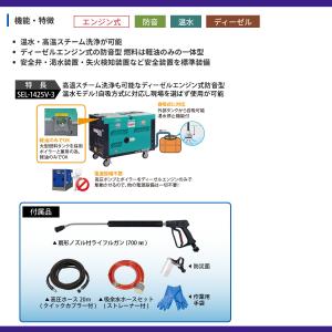 スーパー工業 高圧洗浄機 SEL-1425V-...の詳細画像5