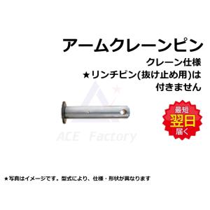 アームクレーンピン コマツ PC128US-10 アームクレーンピン単品 25φ 187mm ★リン...