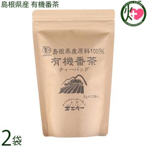 島根県産 有機番茶 5g×12P×2袋 茶三代一の商品画像