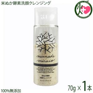 みんなでみらいを（minnade miraio） 洗顔クレンジングパウダーS 70g