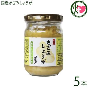 国産きざみしょうが 80g×5本 みそ半 高知県 人気 定番 土産 調味料 トッピングに｜kenko-batake