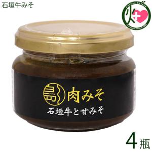 島肉みそ 石垣牛と甘みそ 110g× 4瓶 南風堂