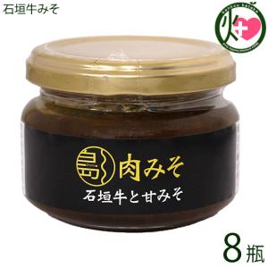 島肉みそ 石垣牛と甘みそ 110g×8瓶 南風堂