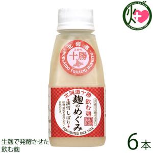 ギフト 麹のめぐみ 160g×6本 渋谷醸造 北海道産米麹使用 飲む麹 酒粕、砂糖不使用 ブドウ糖の爽やかな甘味 低糖質｜kenko-batake