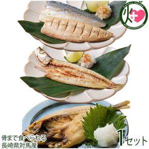 骨まで食べる あじ開き かます開き 焼さば ３種セット ...