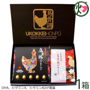 ギフト箱入り 烏骨鶏煌かすてら＆バウムクーヘンセット 各1個 烏骨鶏本舗 岐阜 DHA ビタミン 条件付き