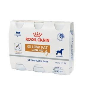 [療法食] ロイヤルカナン 犬用 消化器サポート(低脂肪)リキッド 200ml×3本セット