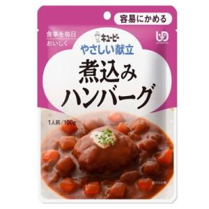 やさしい献立 煮込みハンバーグ 100g キュー...の商品画像