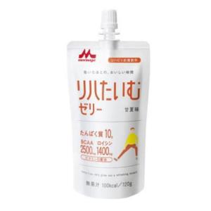 リハたいむゼリー　甘夏味　120g×24袋　りはたいむ　リハタイム　リハビリ　クリニコ　【栄養】送料無料