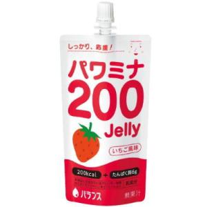 バランス　パワミナ200ゼリー　いちご風味　120g×24　【栄養】