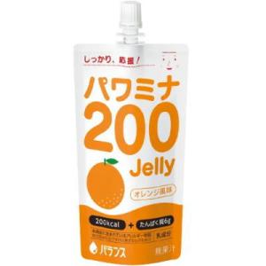 パワミナ200ゼリー　オレンジ風味　120g×24　バランス　【栄養】