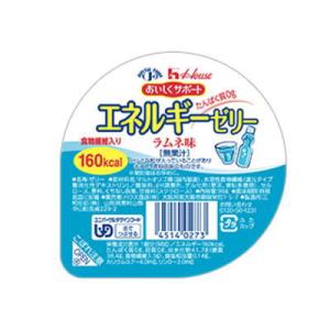 おいしくサポート　エネルギーゼリー　ラムネ味　98g×40個　ハウス　【栄養】