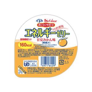 おいしくサポート　エネルギーゼリー　甘夏みかん味　98g×40個　ハウス　【栄養】