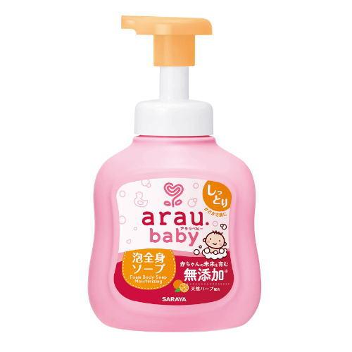 arau.アラウ ベビー 泡全身ソープ しっとり 本体 450ml