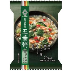 五養粥 緑 ほうれん草＆豆乳味 18.6g 養命酒製造