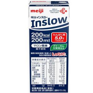 インスロー　マロン風味　200mL×24　明治　【栄養】