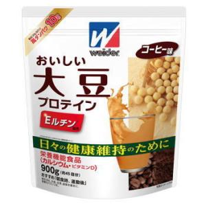 ウイダー　おいしい大豆プロテイン　コーヒー味　360g（18回分）｜kenko-depart