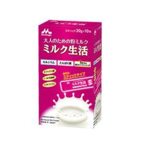 森永乳業 ミルク生活 200g(20g×10本...の詳細画像1