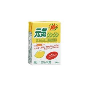 元気ジンジン　レモン　100ml×18本　ヘルシーフード　【栄養】