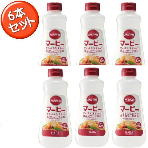マービー 低カロリー甘味料 液状620×6　送料無料　優良配送