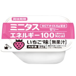 ミニタス　エネルギーゼリー　いちご味　25g×９個　日清オイリオ 【栄養】｜健康デパート.com