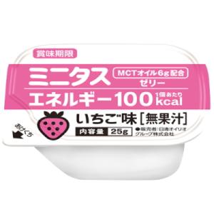 日清オイリオ ミニタス エネルギーゼリー いちご味 25g×９個 【栄養】