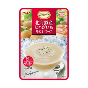 [清水食品]SSK シェフズリザーブ 北海道じゃがいも冷たいスープ 160gx1個(レトルトスープ)｜kenko-ex2