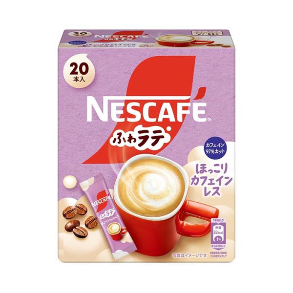 [ネスレ日本]ネスカフェ ふわラテ ほっこりカフェインレス 20本入りx1個