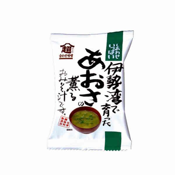 【ゆうパケット配送対象】[コスモス食品]伊勢湾で育ったあおさの薫るおみそ汁1個（インスタント食品)(...
