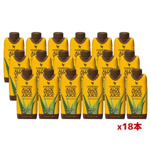 フォーエバー アロエ 330ml （18本）（保存料・化学合成物質未使用）FLP [アロエベラ][アロエベラジュース]｜kenko-ex2