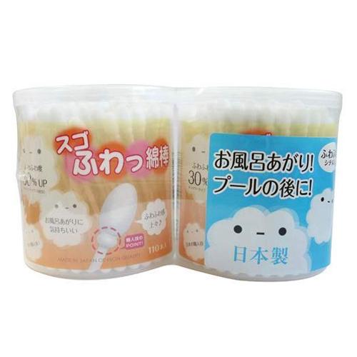 山洋 スゴふわっ綿棒 110本x2個パック