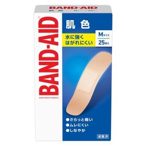 Kenvue(ケンビュー) BAND-AID バンドエイド 救急絆創膏 肌色 Mサイズ 25枚(ばんそうこう)｜kenko-ex2