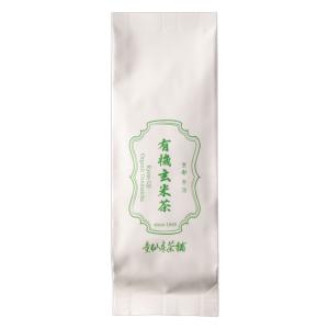 【ゆうパケット配送対象】童仙房茶舗 有機玄米茶 100g(ポスト投函 追跡ありメール便)