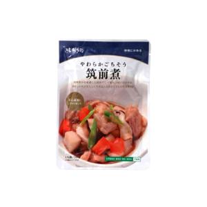 【ゆうパケット配送対象】[味千汐路]やわらかごちそう 筑前煮 100g(レトルト食品 介護食にも 具だくさん 国内産だし)(ポスト投函 追跡ありメール便)｜kenko-ex2