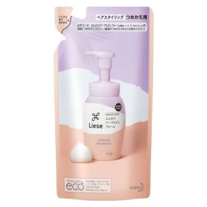 [花王]リーゼ ふんわりパーマもどしフォーム 180ml つめかえ用(パーマ戻し 詰替 リフィル スタイリング剤 ヘアケア スタイリング ヘアセット うるおい)｜kenko-ex2