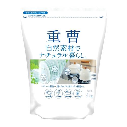 [カネヨ石鹸]ナチュラル暮らし 重曹 4kg(住宅用洗剤)[お取り寄せ・注文後のキャンセル・返品、交...